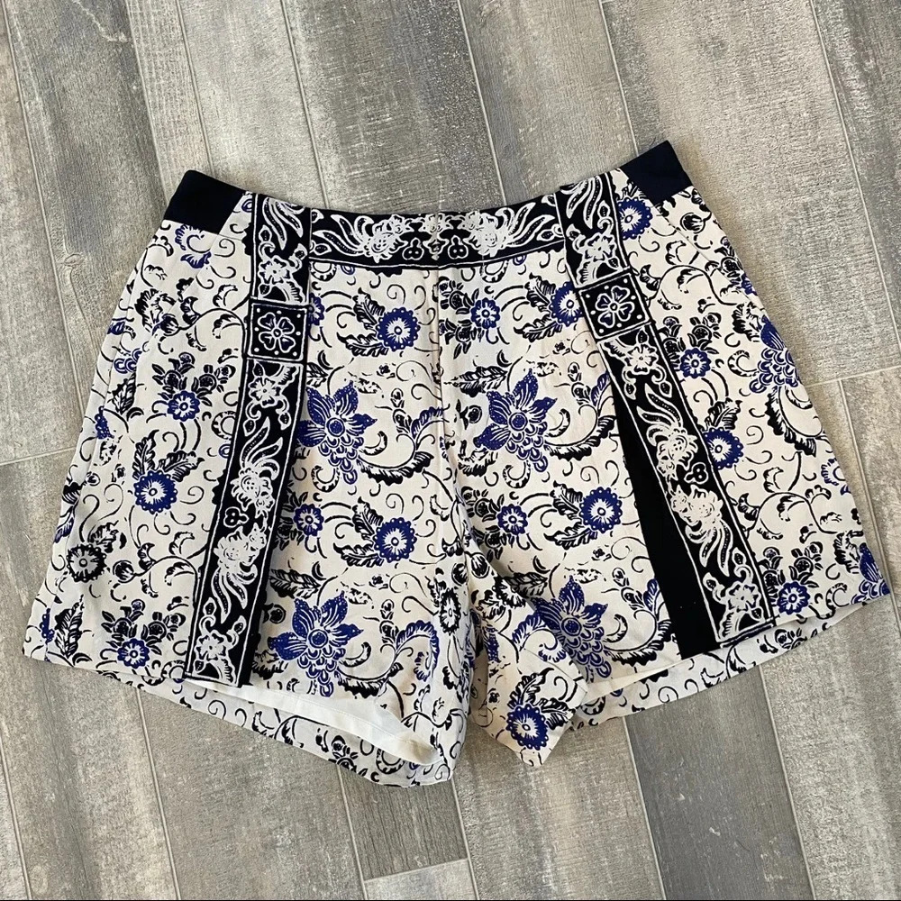 Madewell Silk Floral Printed Shorts